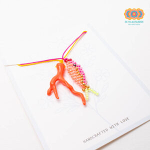 Zomerse Ketting – Visje & Koraal Bedel | Beach Vibes Collection 001