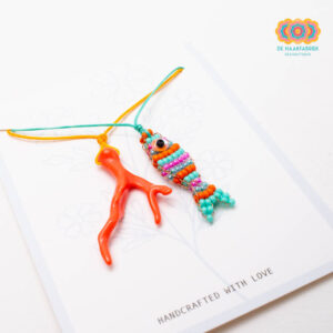 Zomerse Ketting – Visje & Koraal Bedel | Beach Vibes Collection 005
