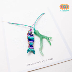 Zomerse Ketting – Visje & Koraal Bedel | Beach Vibes Collection 006